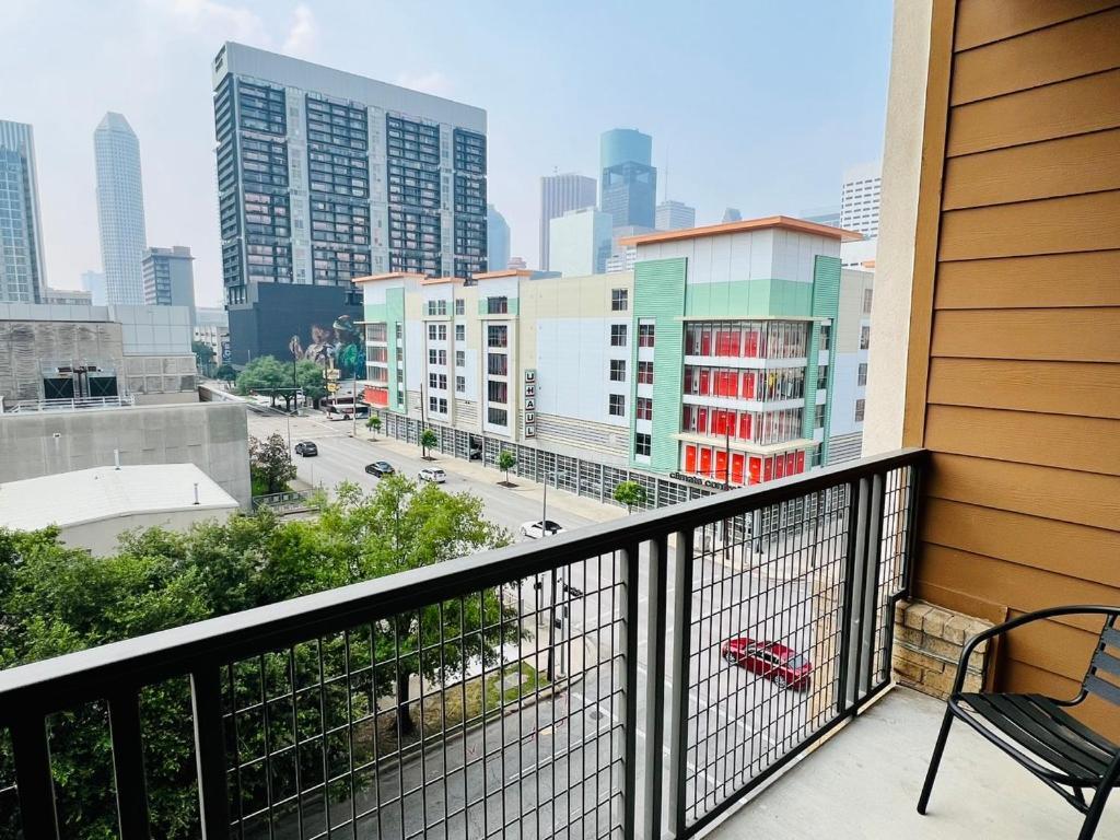 Апартаменти Downtown Apart 1 Bed 1 Bath Free Parking Х'юстон Екстер'єр фото