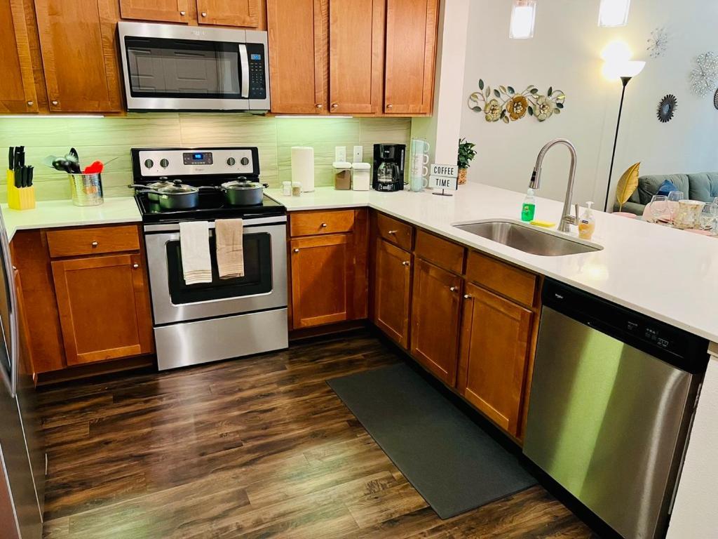 Апартаменти Downtown Apart 1 Bed 1 Bath Free Parking Х'юстон Екстер'єр фото