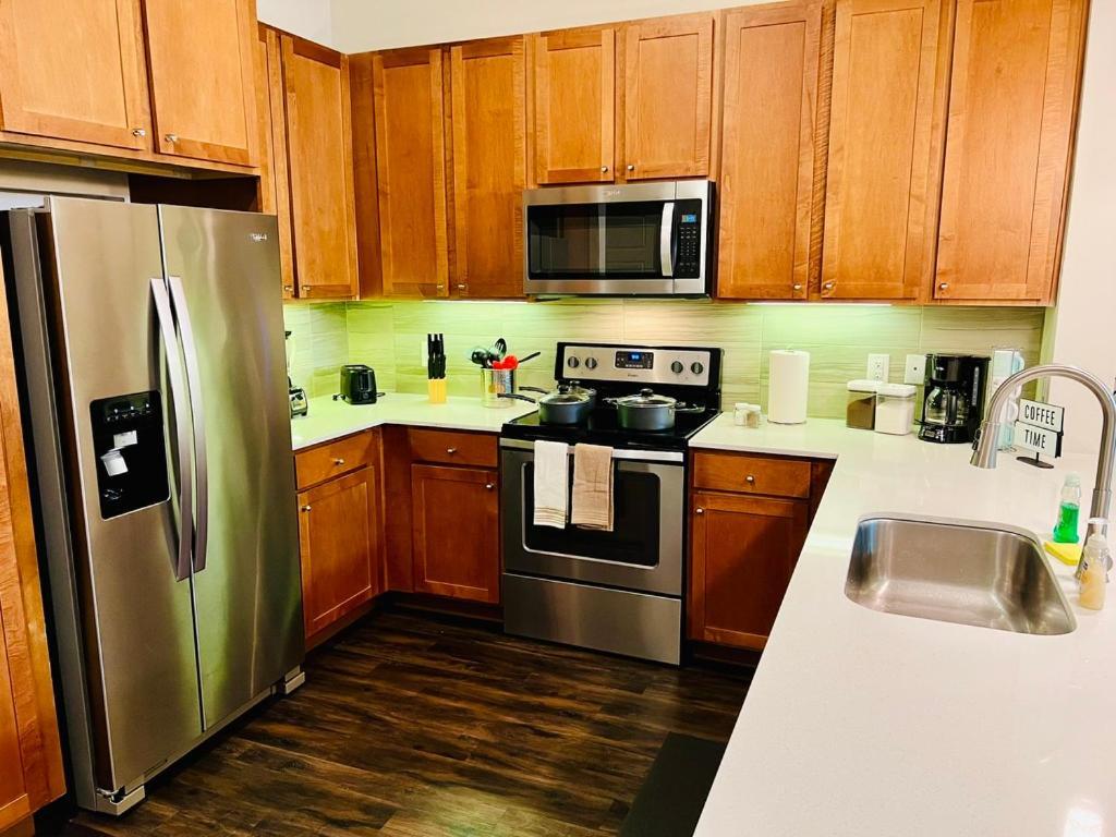 Апартаменти Downtown Apart 1 Bed 1 Bath Free Parking Х'юстон Екстер'єр фото